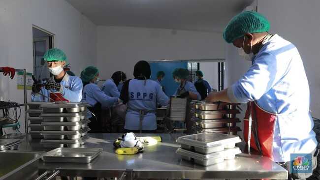 Kitchen of Free Nutritious Meals Programme to Receive IDR 500 Million Daily