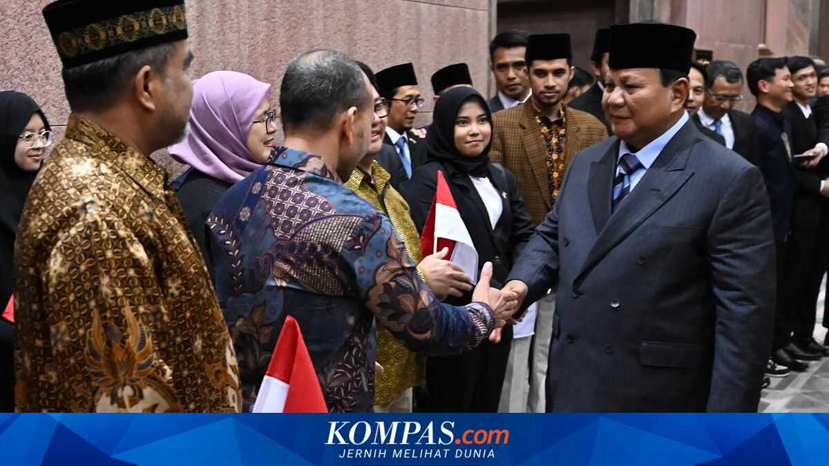Prabowo Holds Limited Meeting at Kertanegara House Upon Arrival in Indonesia