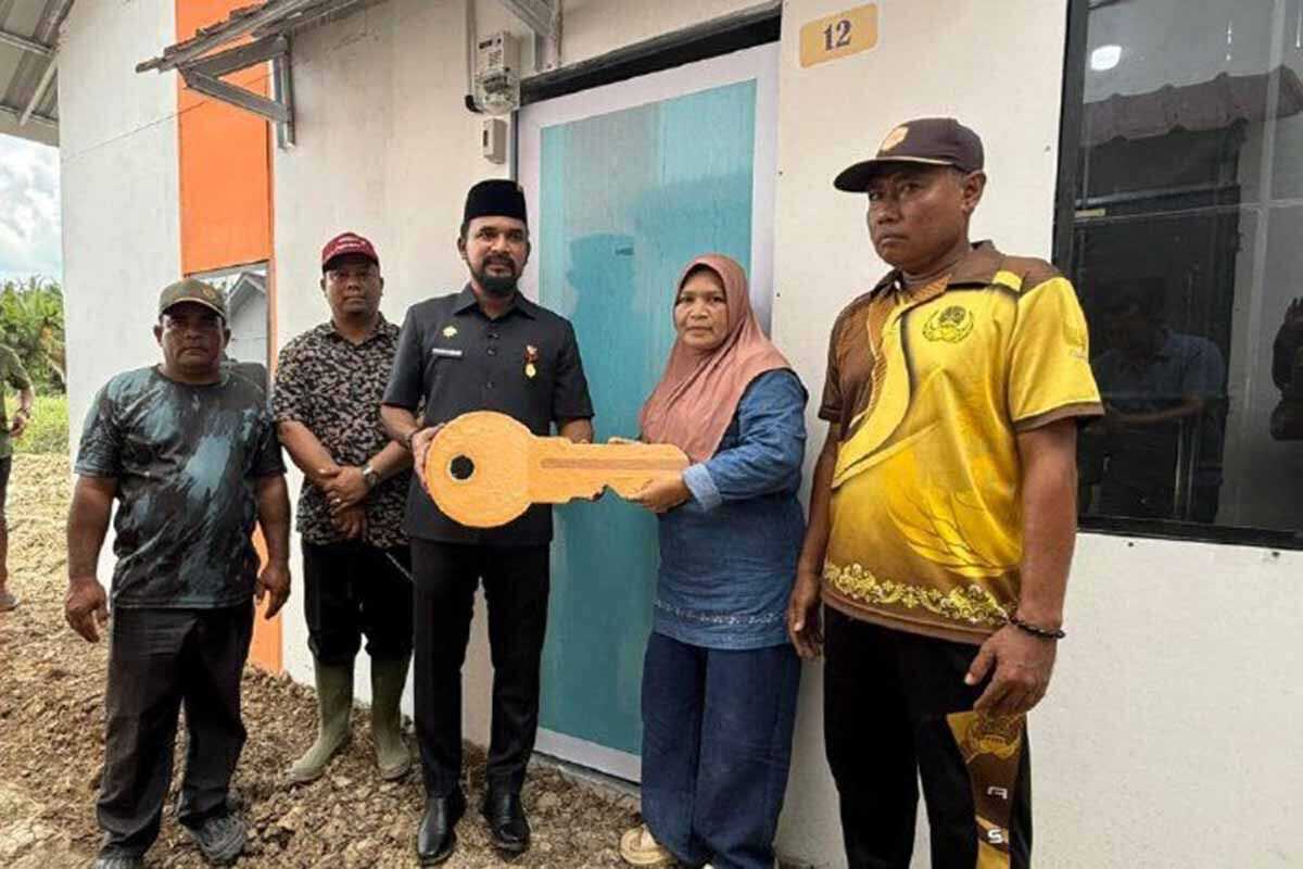 Regent: Construction of 1,503 Temporary Housing Units in East Aceh Completed 100 Per Cent