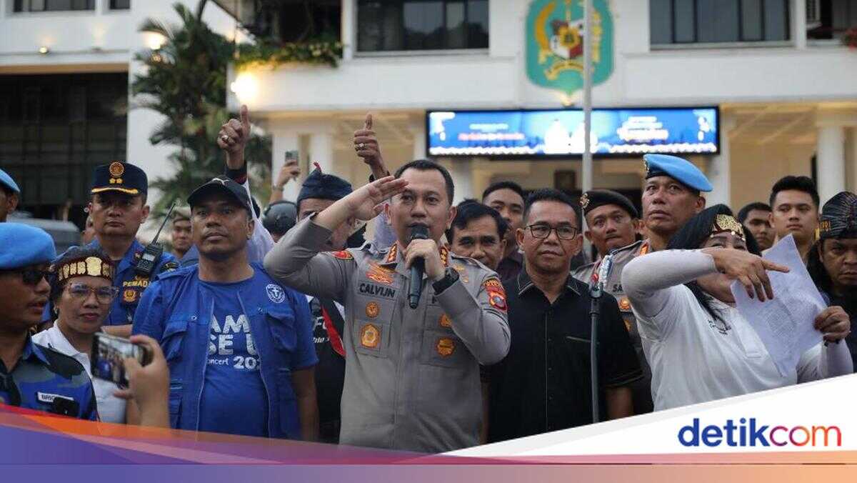 Joint Prayer by Medan Police Chief Defuses Protest Tensions