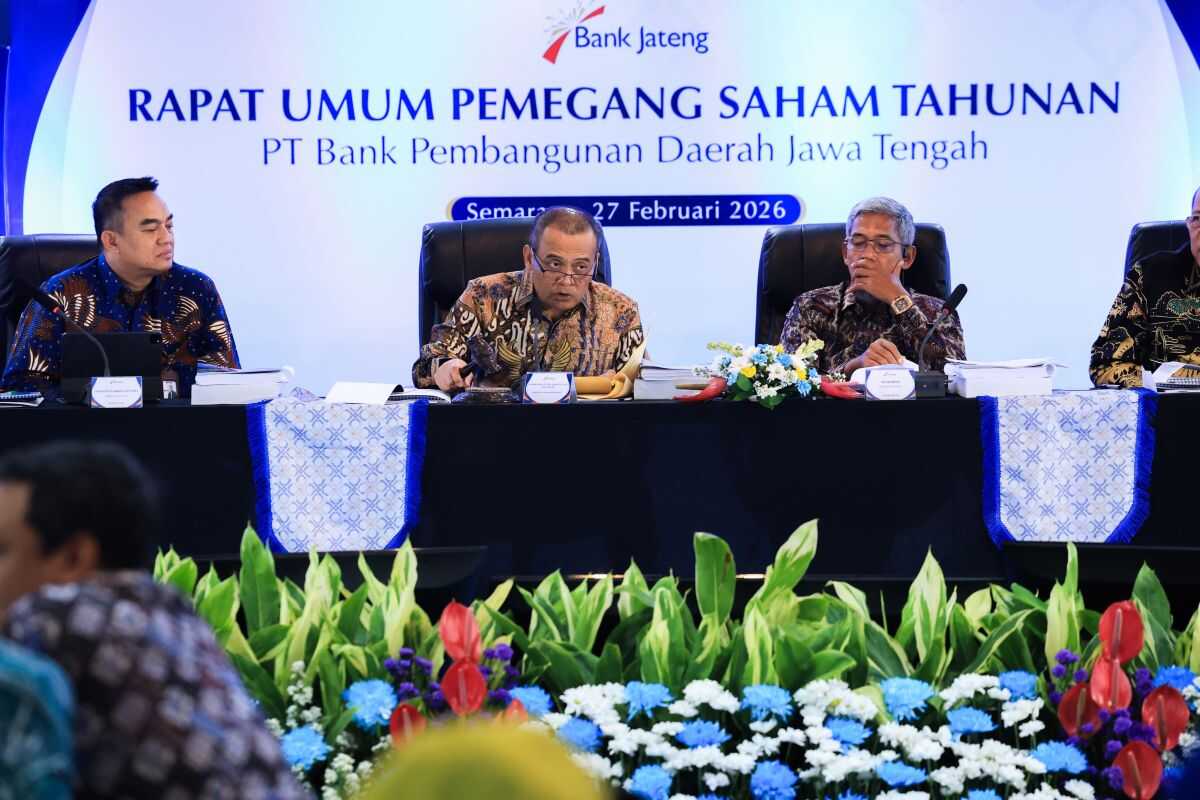 Bank Jateng Records Profit of IDR 1.4 Trillion in 2025