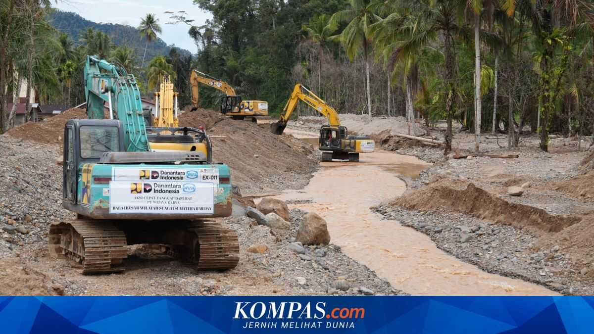 Four Sabo Dams on Aek Tukka River Accelerated; Dody Warns Embankments Could Fail in Heavy Rain