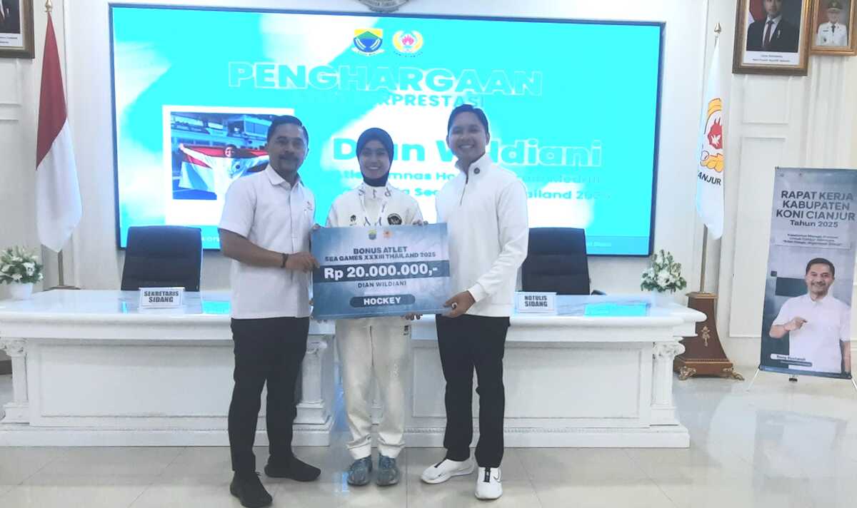 Hockey Silver Medallist from SEA Games 2025 Receives Rp20 Million Bonus
