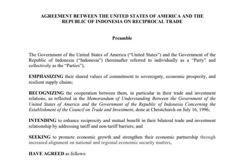 Agreement on Reciprocal Trade: A Death Knell for Indonesian Press, According to Independent Journalists Alliance