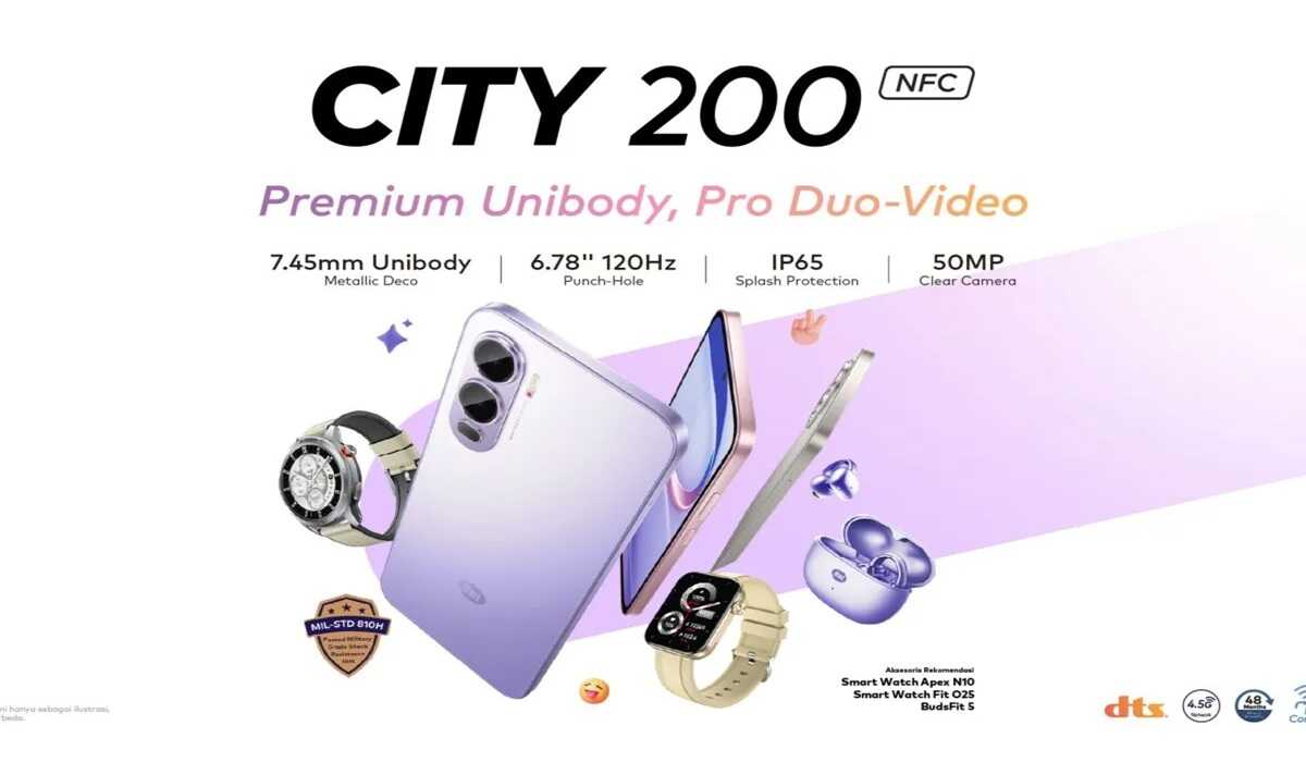 itel City 200 Officially Launched, Targeting Active Users at IDR1.3 Million