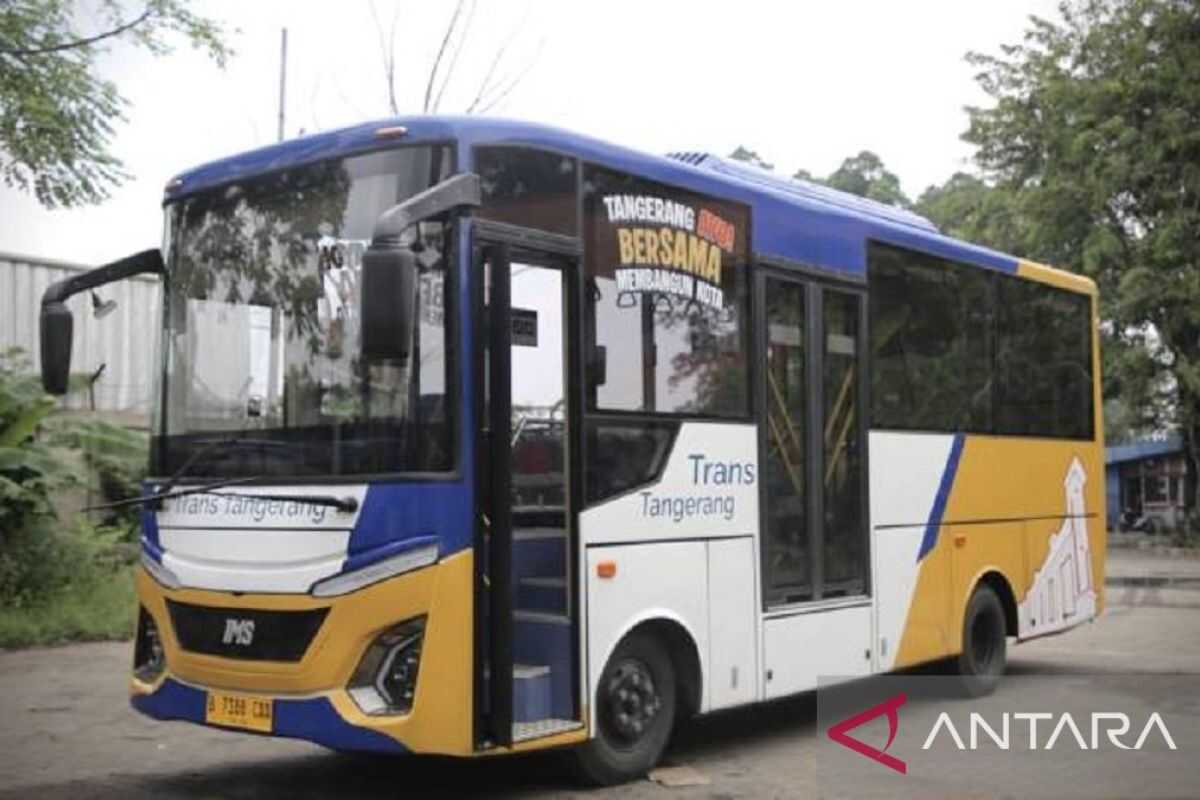 Tangerang City Government Offers Free Public Transport Bus Tayo Service Today