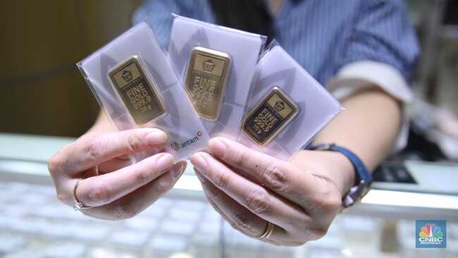 Gold Price Surge! Antam Gold Price Jumps Rp 40,000 Today
