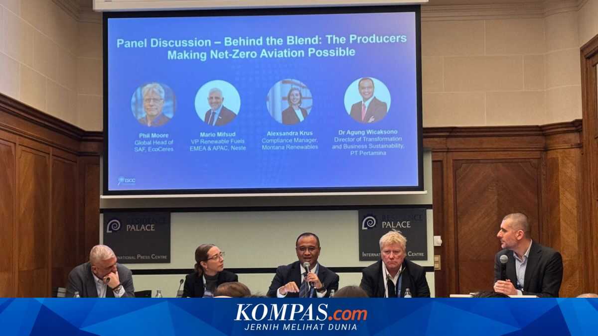 Pertamina Targets Export Market for Sustainable Aviation Fuel from Used Cooking Oil