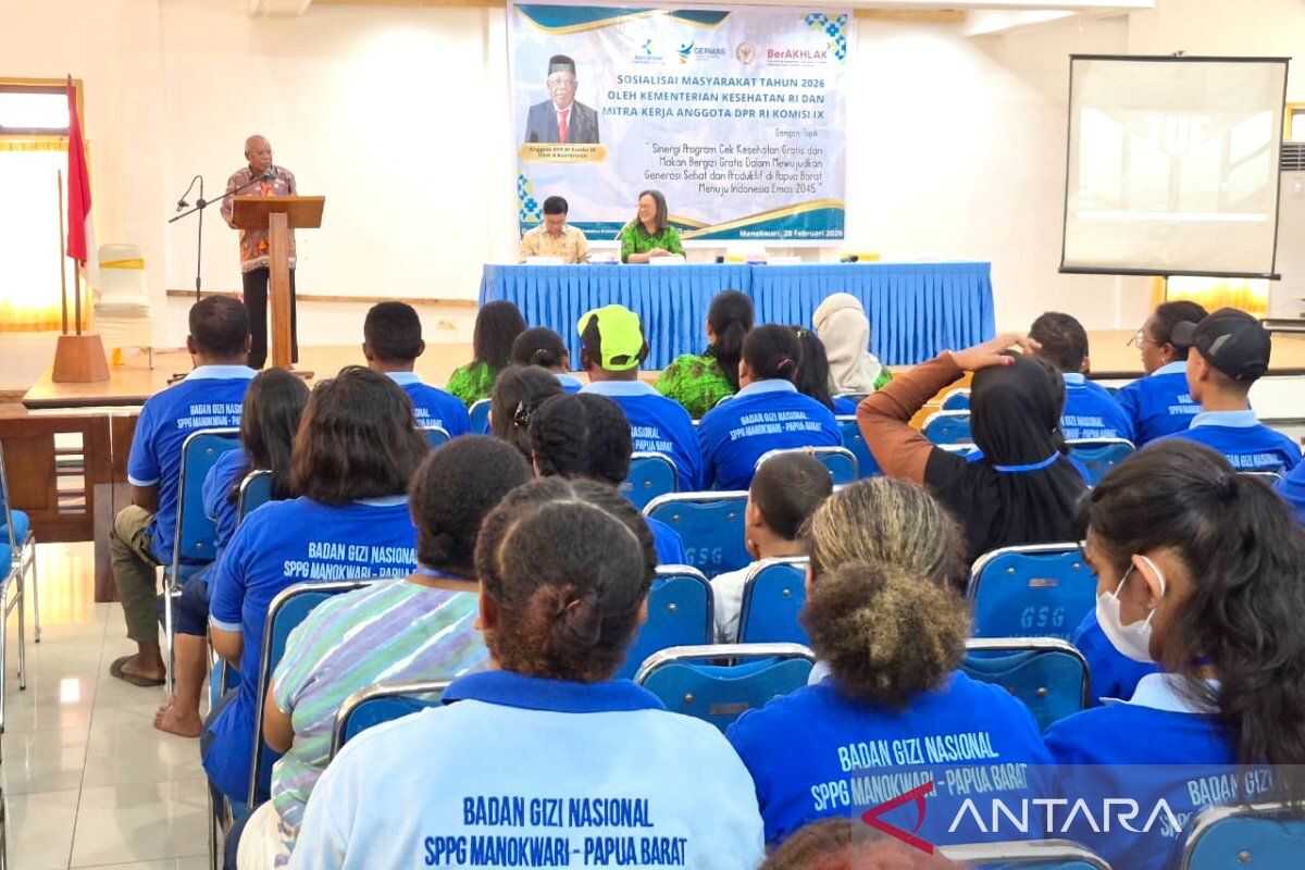 Commission IX of the People's Consultative Assembly reminds free nutritious meal kitchen in Manokwari to prioritise food quality