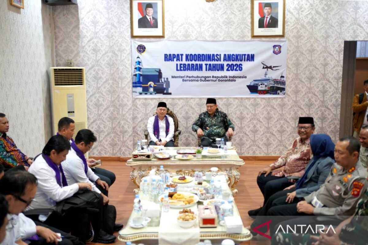 Transport Minister states Eid holiday travellers to Gorontalo to reach 340,000 in 2026