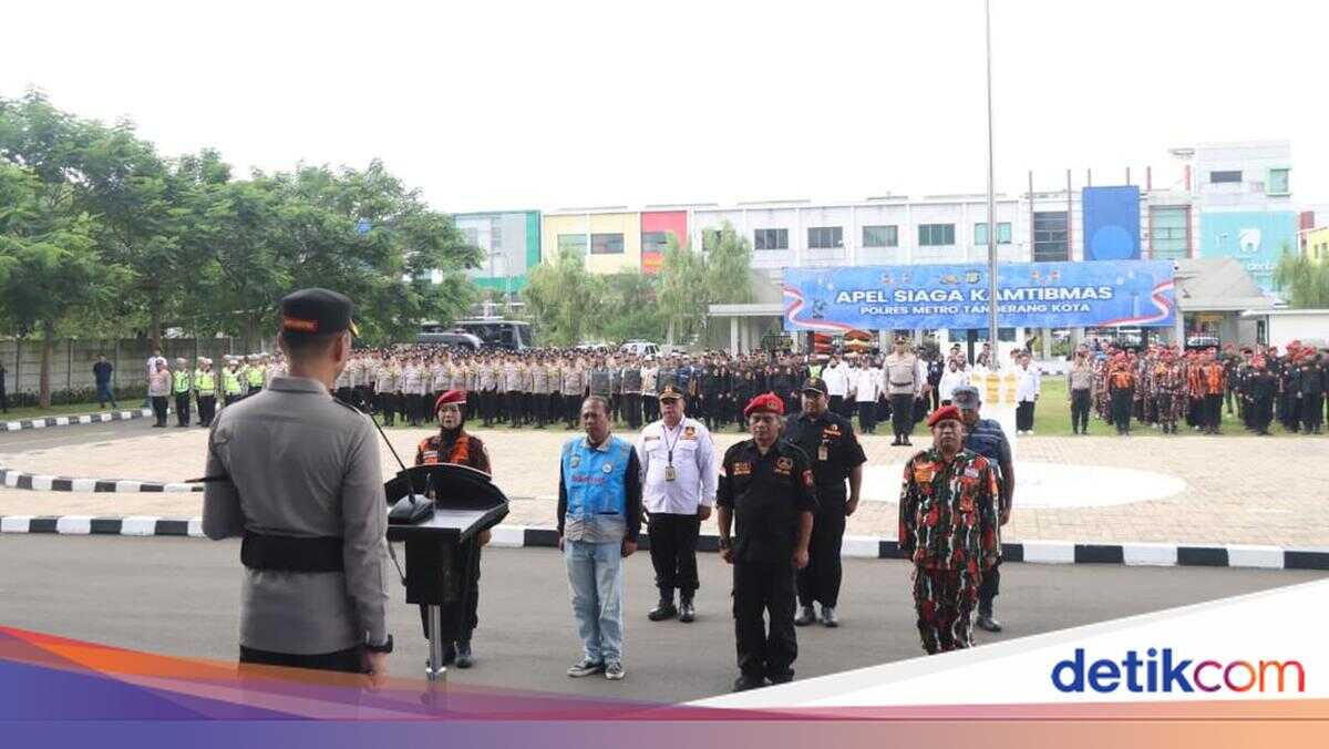 Tangerang City Police and Community Issue Joint Declaration to Maintain Public Order