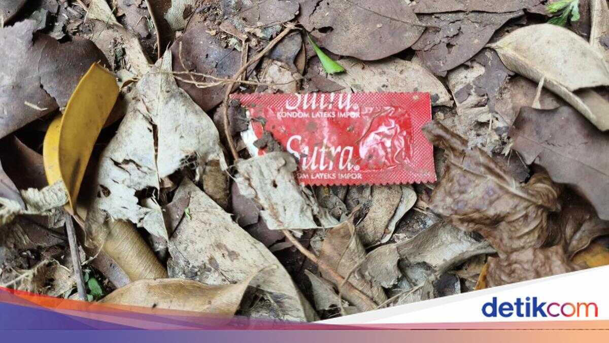 Cawang City Park Becomes Site of Immoral Activities, Condoms and Alcohol Bottles Discovered