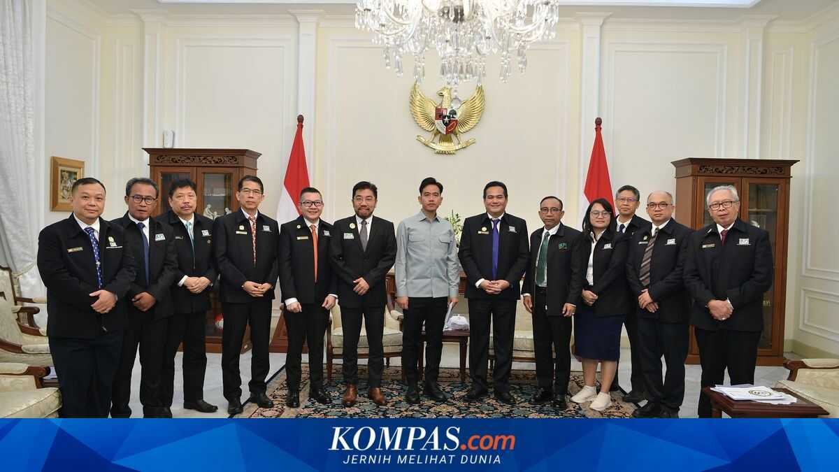 Gibran Receives Audience from Indonesia Tax Consultants Association, Emphasises Importance of Strengthening National Tax Ecosystem