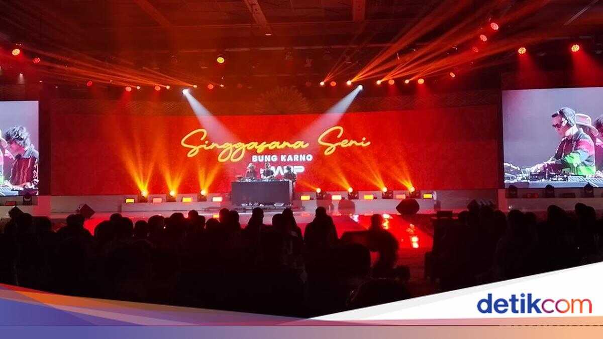 Megawati Attends Bung Karno Art Throne Event in Bali, Scheduled for Other Cities