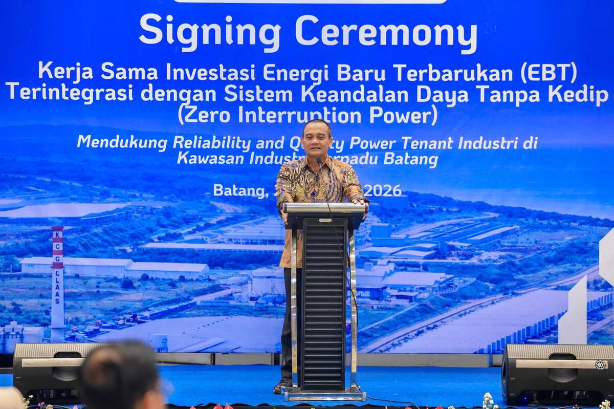 Batang Integrated Industrial Zone Prepared as Icon of Indonesia's Green Industry