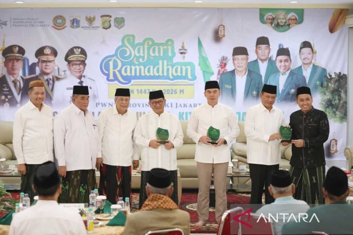 Pramono emphasises importance of synergy between Islamic scholars and government leaders to maintain conducive conditions in Jakarta