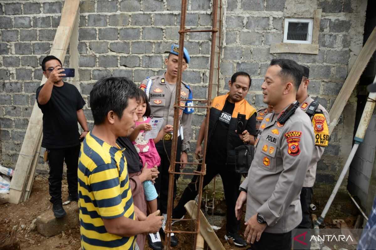 Bogor Police Accelerate Construction of 13 ASRI Homes Ahead of Eid