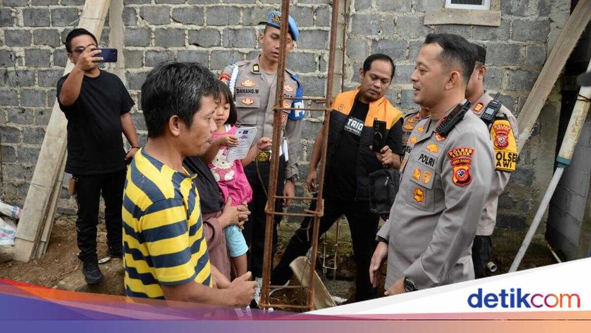 Bogor Police Support Prabowo's Programme with Renovation of 13 Substandard Homes