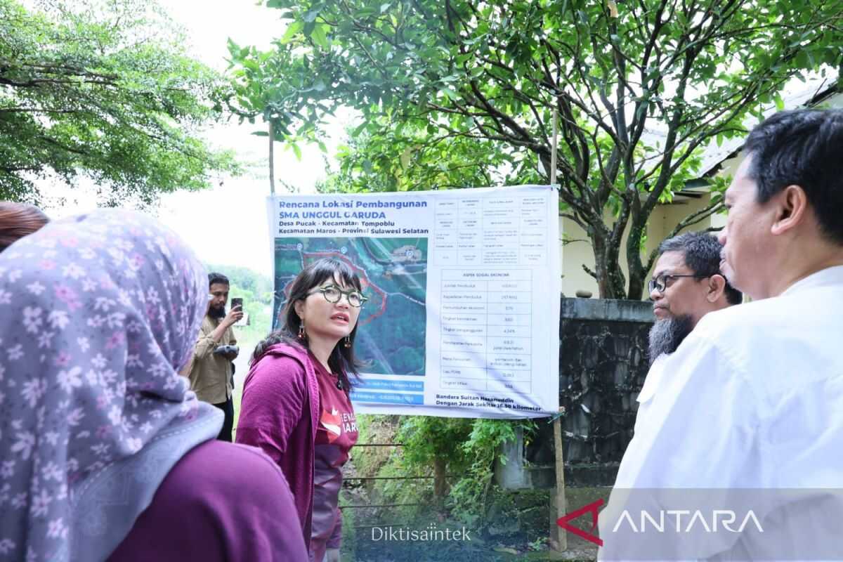 Government prepares land to build Garuda School in Maros