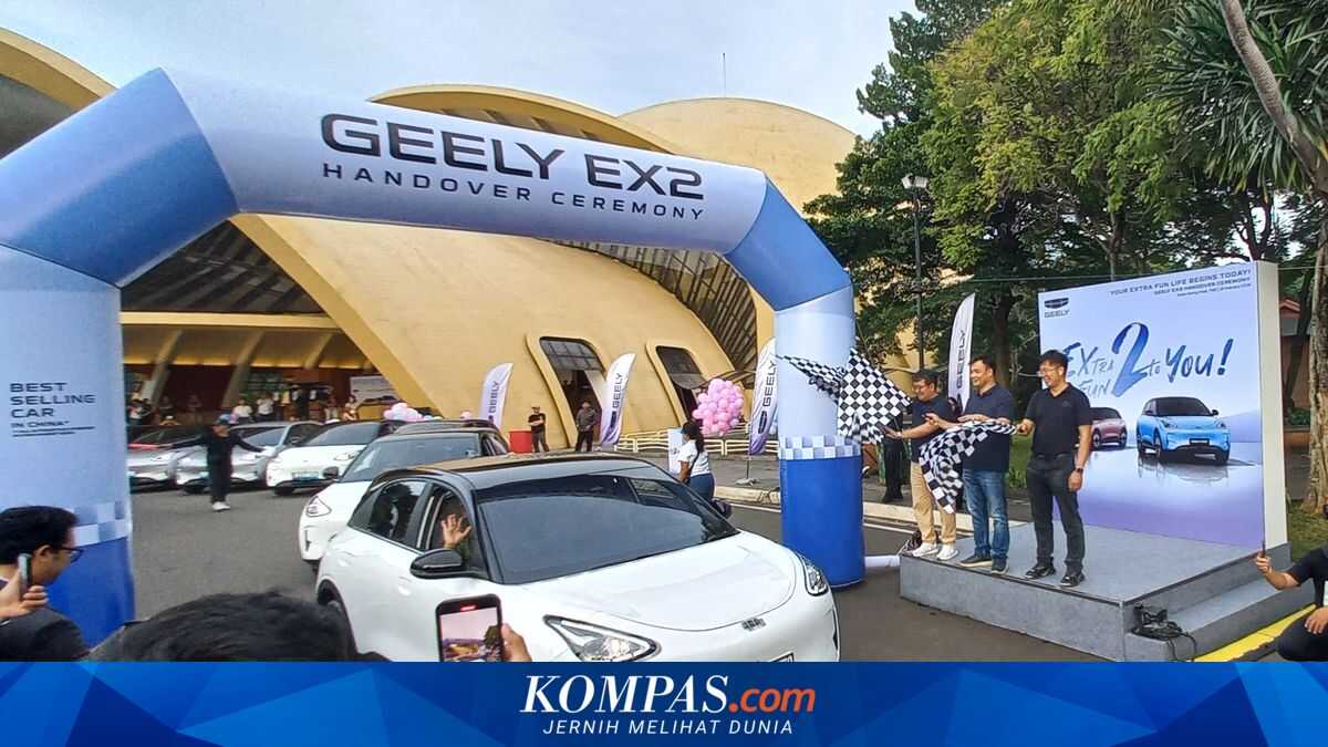 Geely Delivers Hundreds of Geely EX2 Units Directly to Consumers