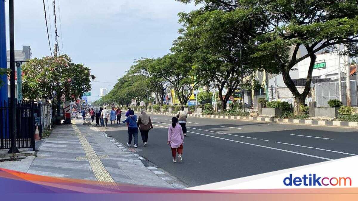 Depok Car Free Day Quieter During Ramadan as Residents Enjoy Greater Exercise Freedom