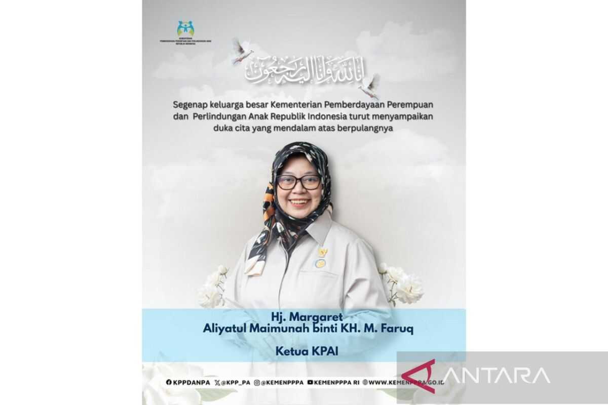 Ministry of Women Empowerment and Child Protection Expresses Condolences on Death of KPAI Chairperson