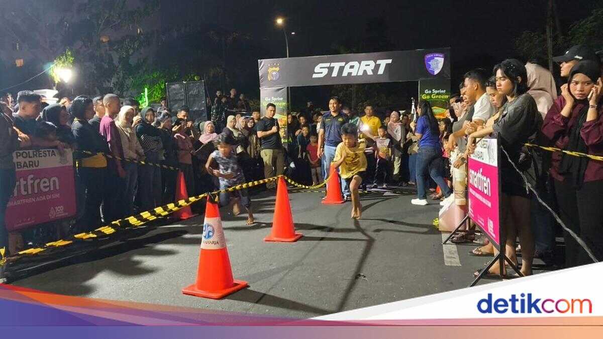Riau Police Pioneer Ramadan Running Race: Transforming Streets into Competition Arena