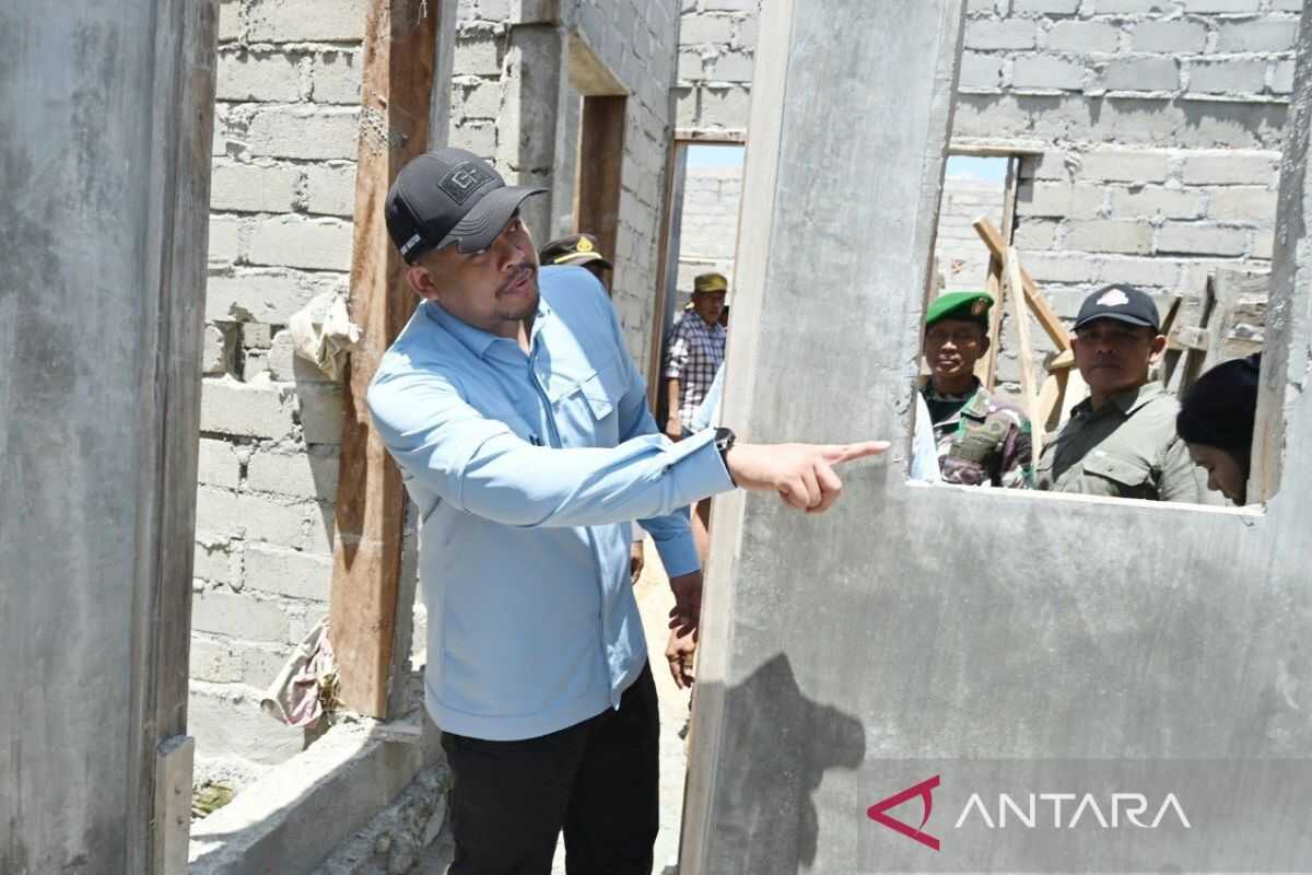 North Sumatra Governor Supports Acceleration of Permanent Housing Development Following Disaster