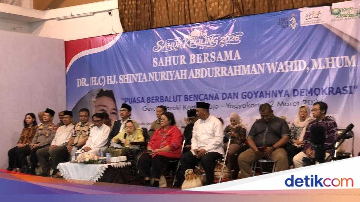 Sinta Nuriyah Breaks Fast at Baciro Catholic Church in Jogja, Discusses Unity