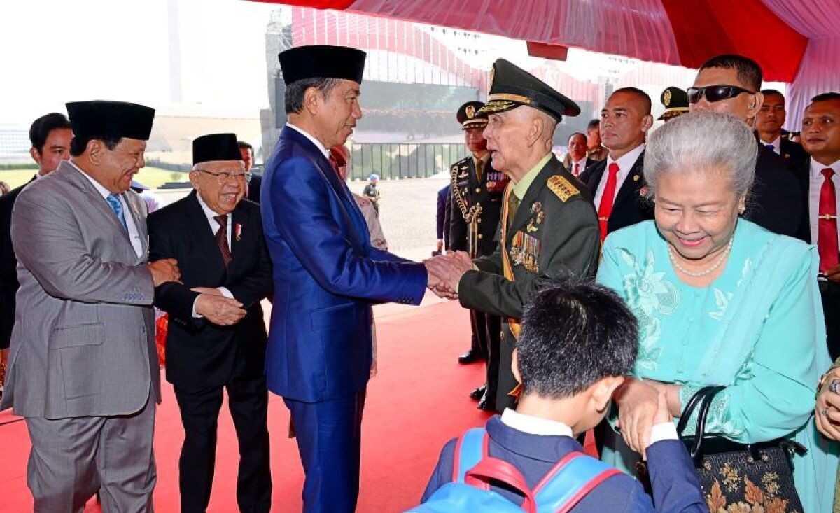 Key Facts About Try Sutrisno: Viral Over President Jokowi's Apparent Snub