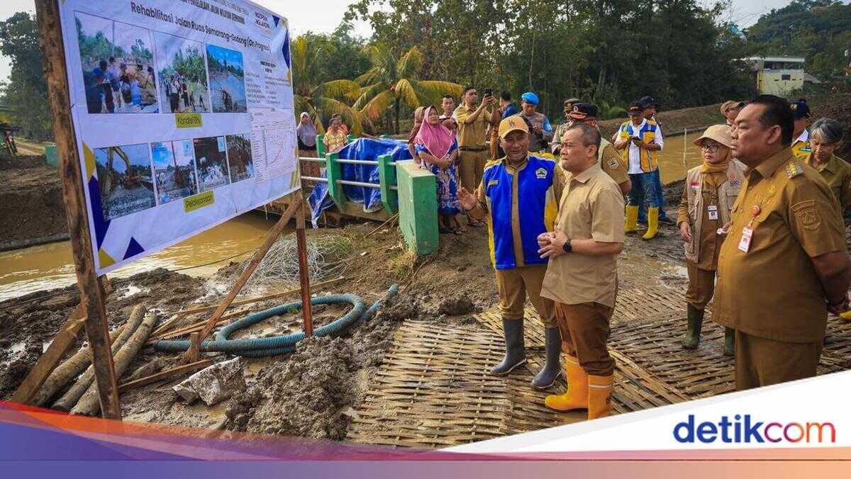 Semarang-Godong Road Repairs Accelerated, Target Completion by H-7 Eid