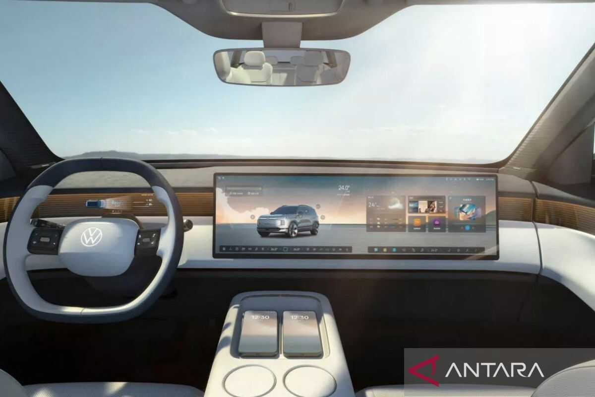 Volkswagen introduces ID. Era 9X EREV SUV interior ahead of launch