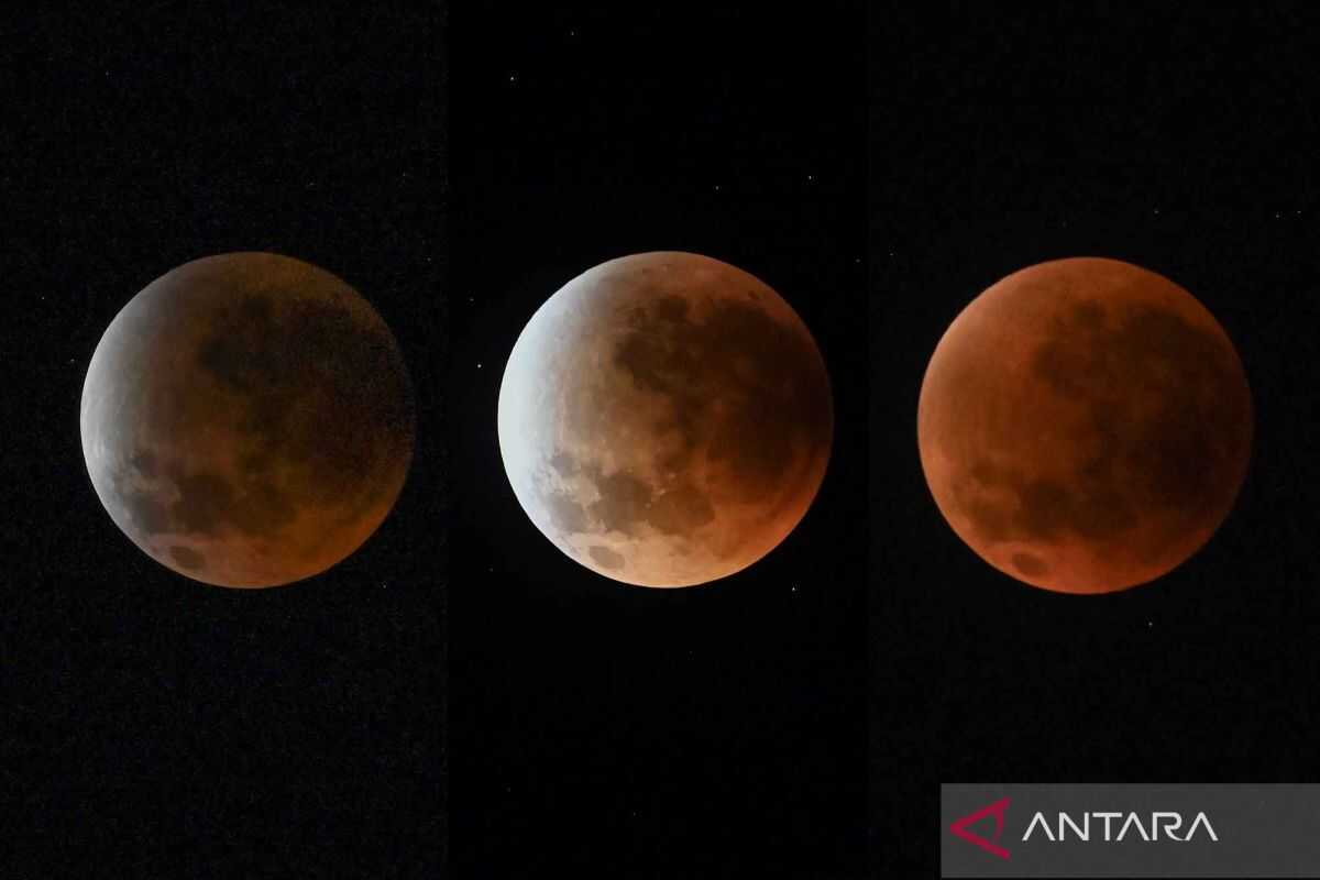 BMKG: Peak of Total Lunar Eclipse Begins Tomorrow Evening
