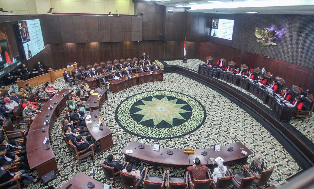 Constitutional Court Rejects Parliamentary Threshold Test, Application Deemed Premature Pending DPR Revision