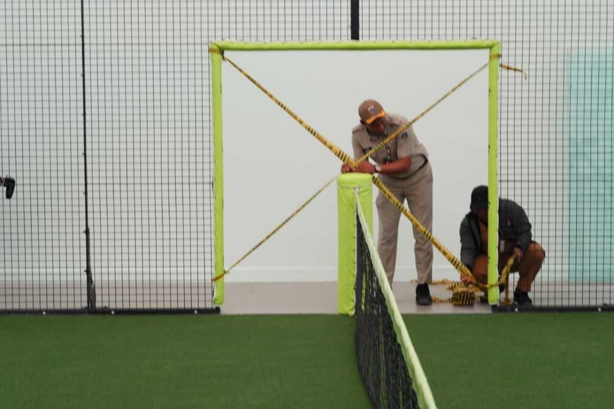 West Jakarta City Administration Seals Padel Court in Kembangan Over Missing Permits