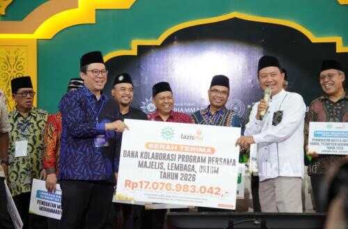 LazisMu Channels 17 Billion Rupiah to Muhammadiyah Bodies and Autonomous Organisations to Strengthen Philanthropic Ecosystem