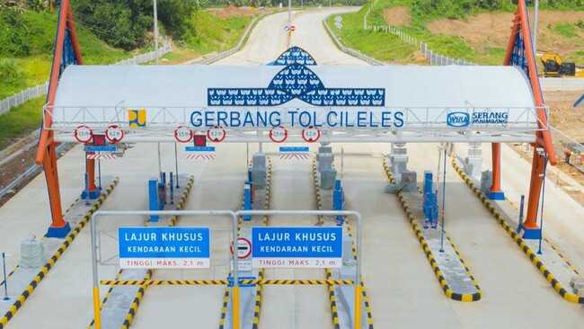 Section 2 of Serang-Panimbang Toll Road Operates Functionally for Eid