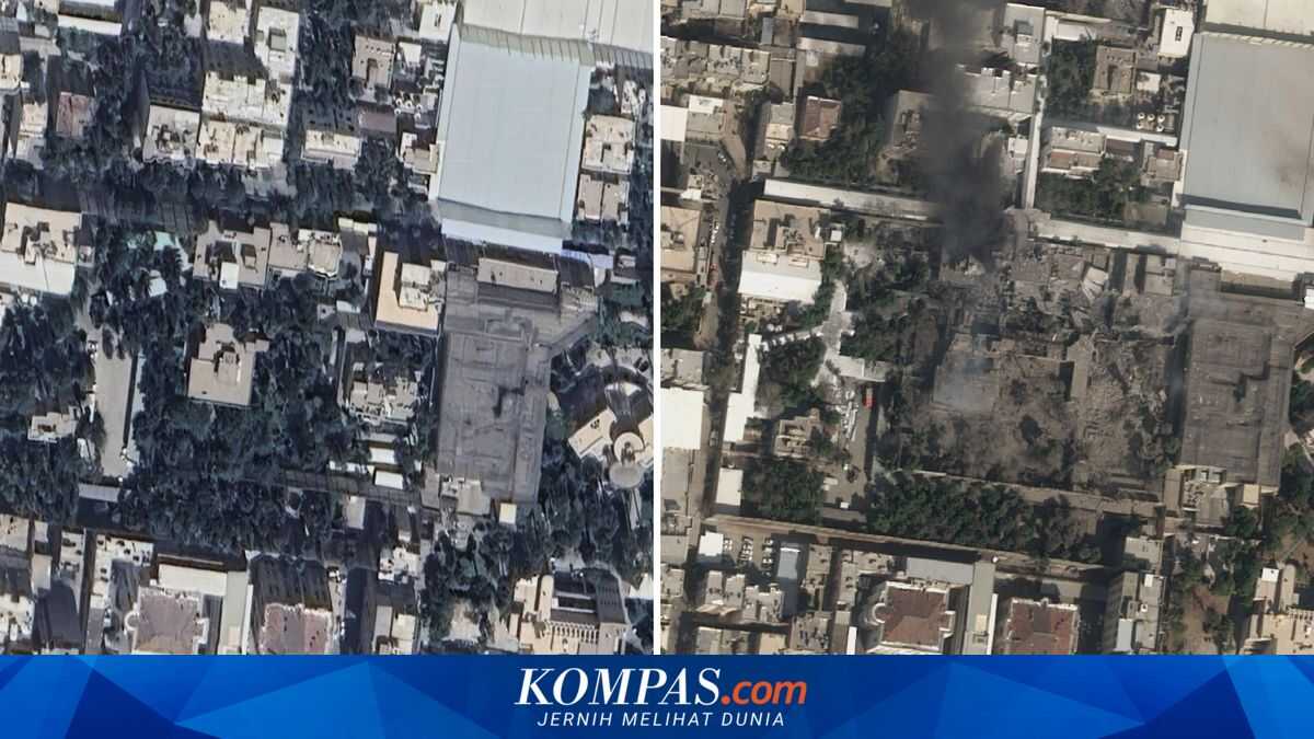 Satellite imagery reveals extensive damage to Iranian Supreme Leader Khamenei's residence following alleged US-Israeli strike