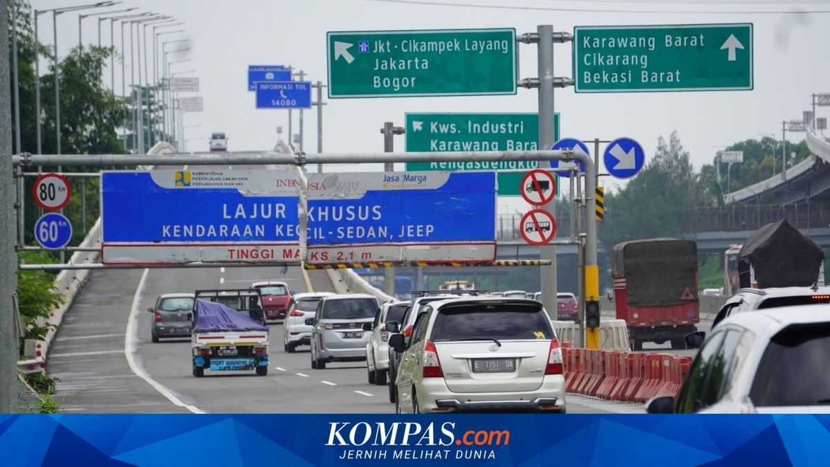Police Predict Peak Lebaran Return Traffic for 2026: 25-26 March and 28-29 March