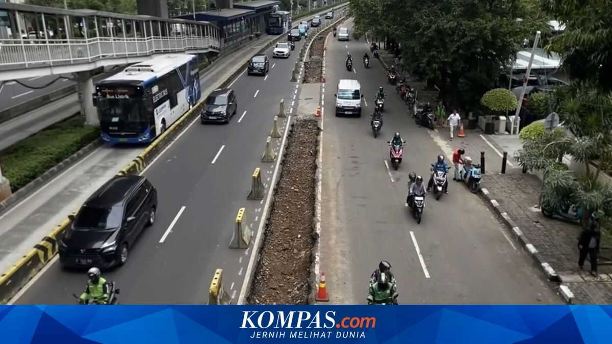 Excavation for Rasuna Said Revitalisation Project Left Exposed, Motorists Express Concern