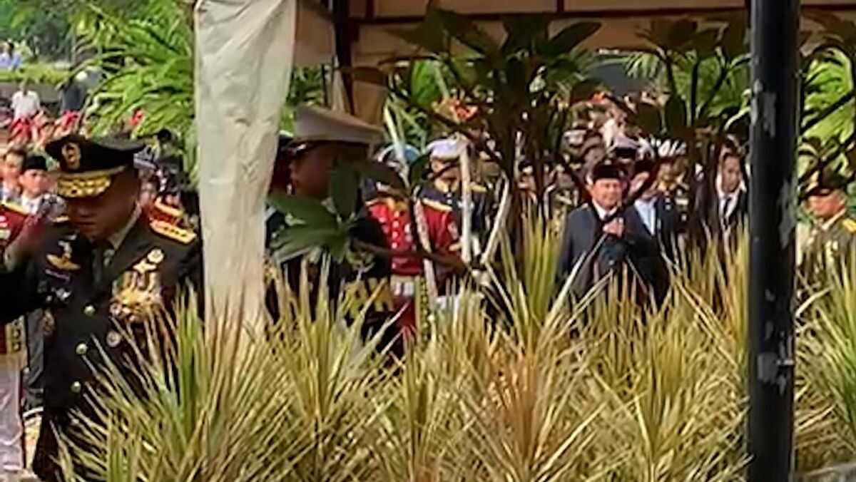President Prabowo Leads Funeral Ceremony for Try Sutrisno
