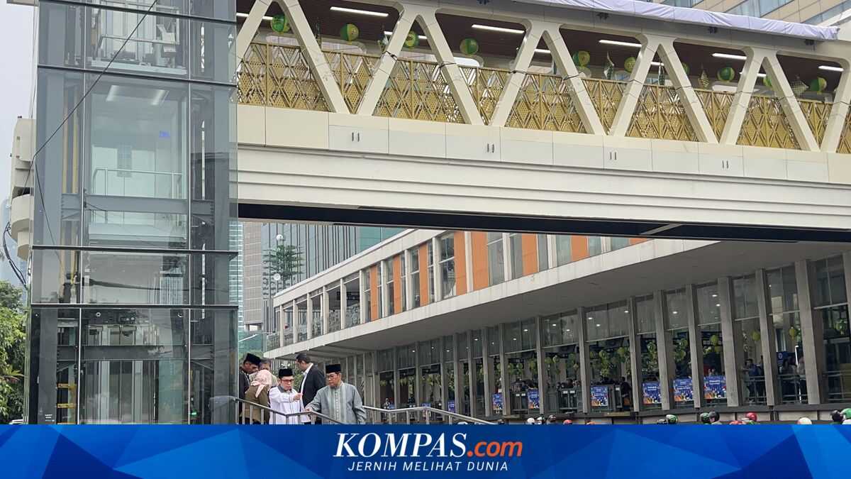 Sarinah Pedestrian Bridge Officially Inaugurated Following Revitalisation, Equipped with Lift and Disability Access