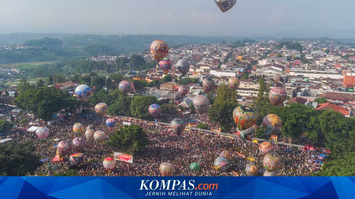 Schedule of Wonosobo Mudik Balloon Festival That Will Enliven Eid 2026