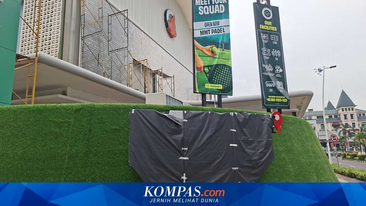 Appearance of Sealed Padel Court in West Jakarta Due to Lack of Permit, Filled with Sealing Notices