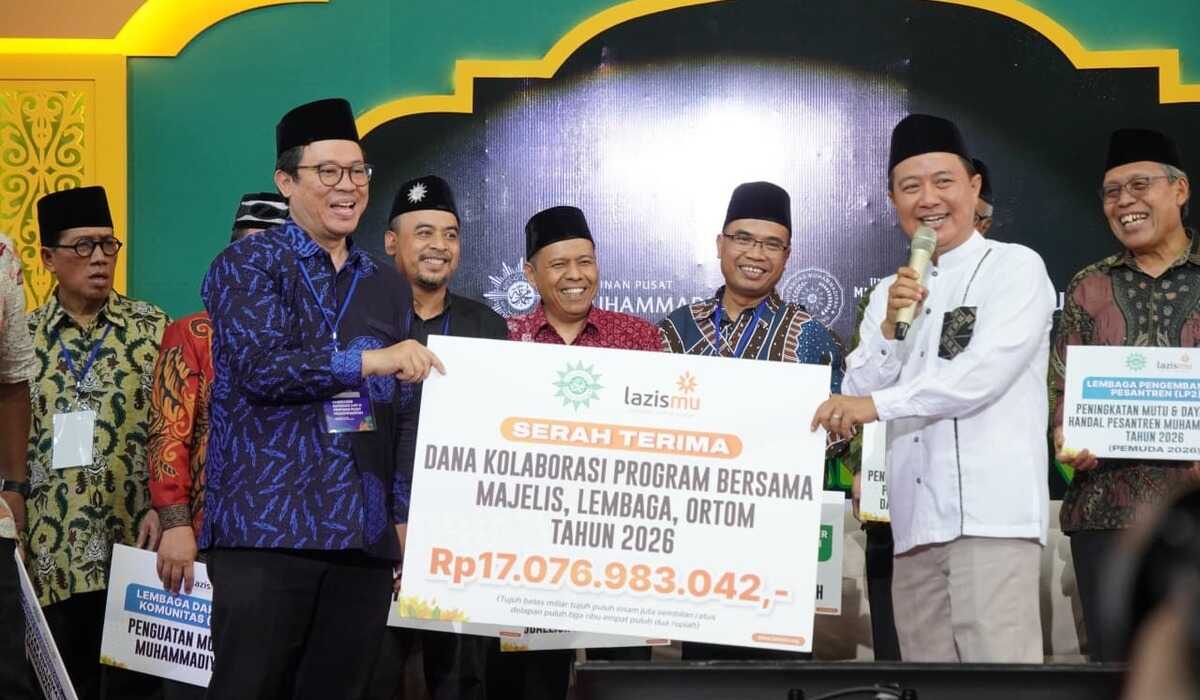 Lazismu Distributes Rp17 Billion to 22 Muhammadiyah Councils, Institutions and Autonomous Bodies