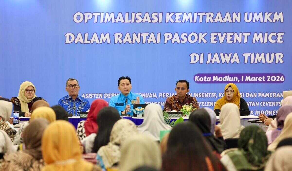 Ibas Urges Women UMKM Entrepreneurs Into Event Supply Chain in East Java