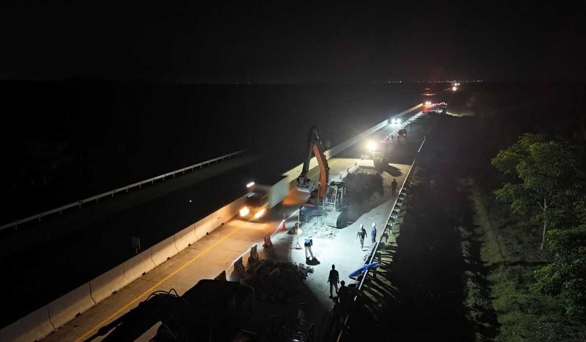 Maintenance of Kutepat Toll Road Enhanced Ahead of 2026 Eid Holiday Travel