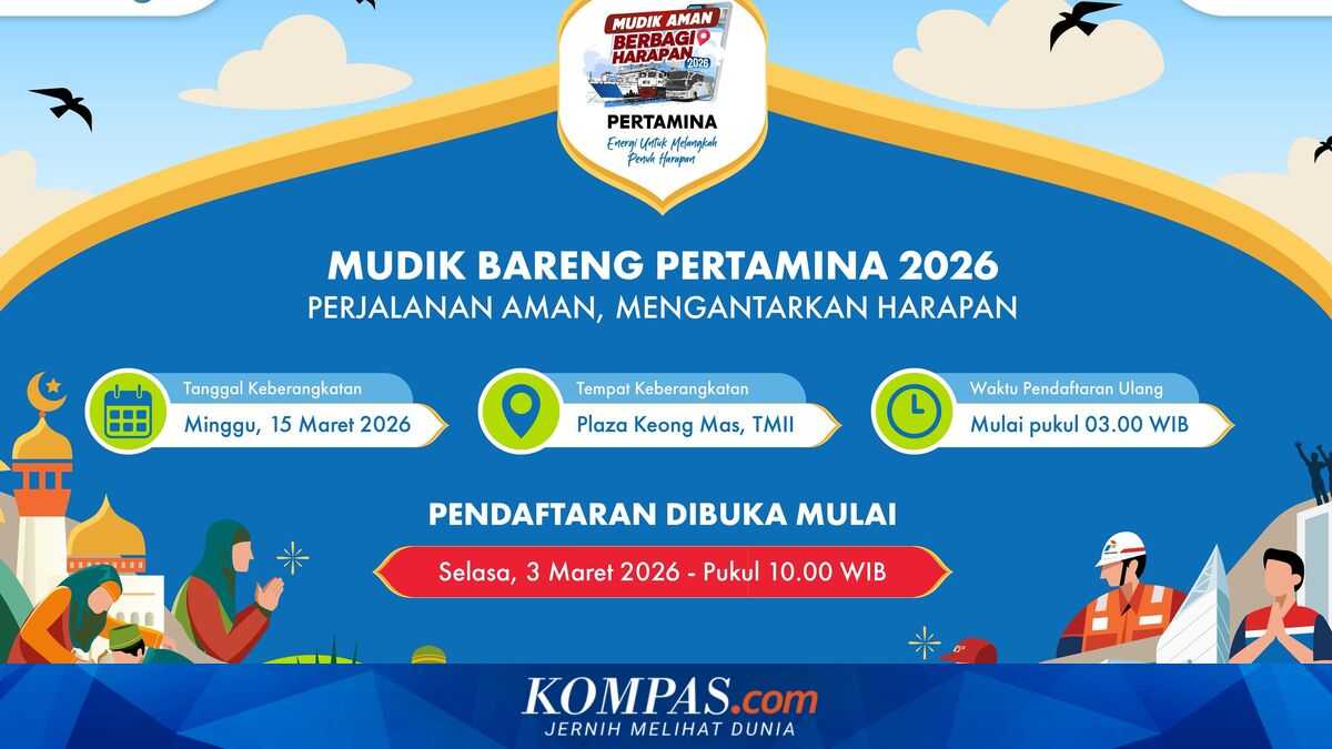 Pertamina's 2026 Mudik Bareng Registration Opens Today at 10.00 WIB: Official Link, Routes, and Requirements