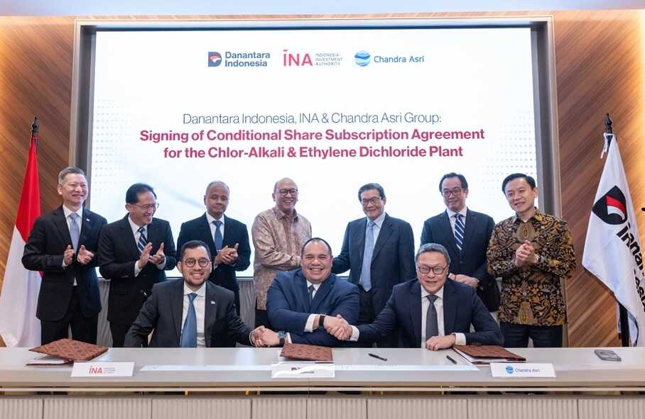 Cutting Import Dependence: Danantara and INA Invest USD 200 Million in CA-EDC Project in Cilegon