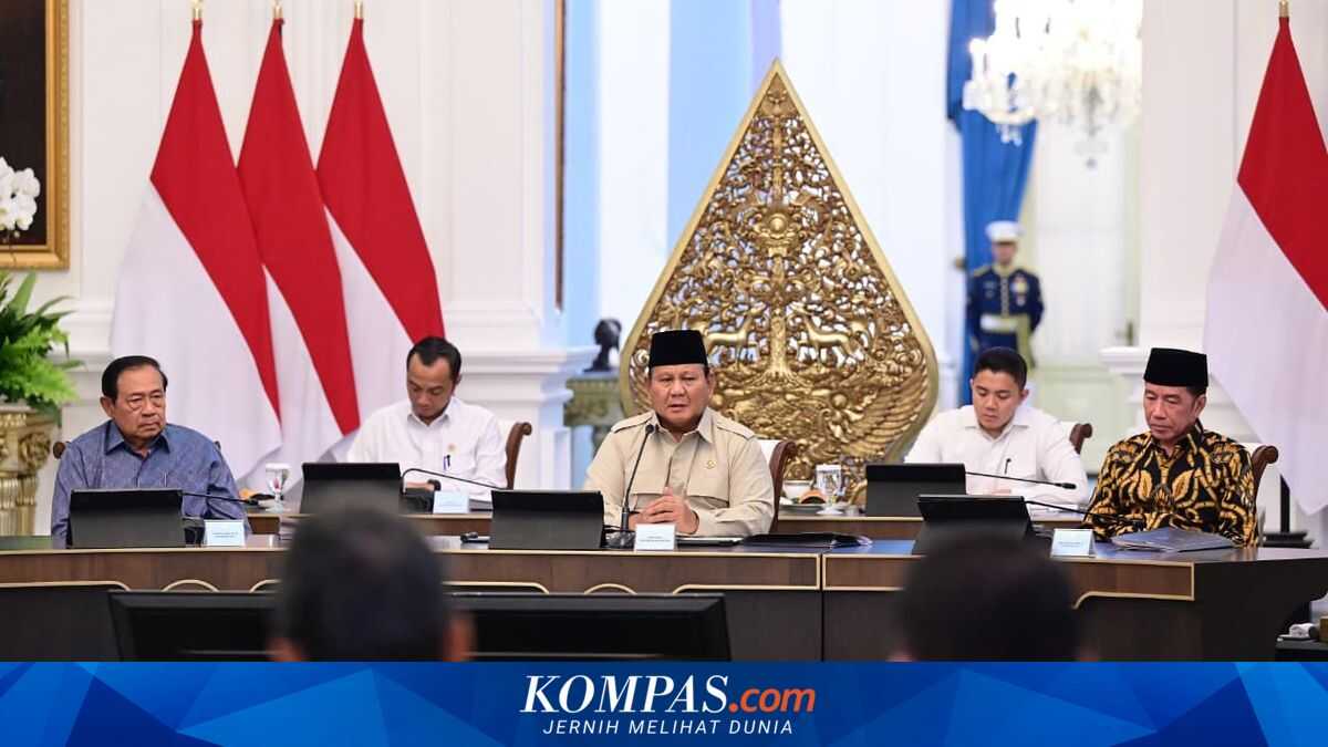 Prabowo Brings Together Ex-Presidents and Party Leaders: What Was Discussed?